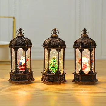 Žvakė Jar Stiklo Nešiojami Vėjo Lempa LED Šviesos Kalėdų Dekoracijas, Gimtadienio Apdailos Žvakių Dekoras, Kambario Dekoracija m