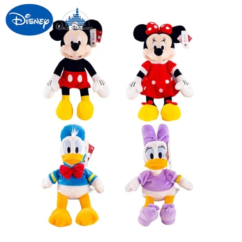 Originali Disney Aukštos Kokybės Mickey Mouse Minnie ančiukas Donaldas, Daisy Pliušinis Žaislas, Lėlė 30cm, Vaikams, Gimtadienis, Kalėdos, Dovanų Kambario Dekoro