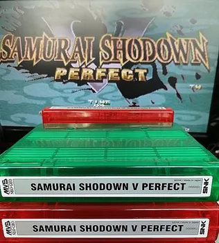 SNK MVS Kortelės Samurai shodown v puikus kasetė plokštė dirba be jokių modifikuotų originalus NEOGEO