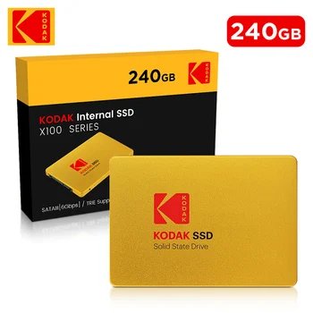 Naujas KODAK X100 SSD 120GB 240GB SSD HDD 2.5