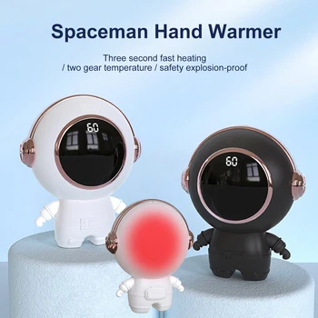 Xiaomi Mini Nešiojamieji Rankiniai Šilčiau Mielas Astronautas Žiemos Šildytuvas Greitai Šildymo USB Įkrovimo Kišenėje 3600Mah Mažų Vertus Šilčiau