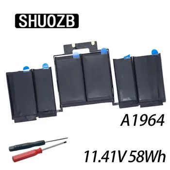 SHUOZB 11.41 V 58WH A1964 Nešiojamas Baterija Apple MacBook Pro A1989 13