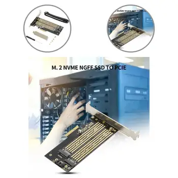 Kelių Apsaugos Kompaktiškas, Lengvas montavimas Dual M. 2 PCIE M Mygtukas B Mygtukas 2242 2260 2280 Sąsajos SSD Kortelę PC