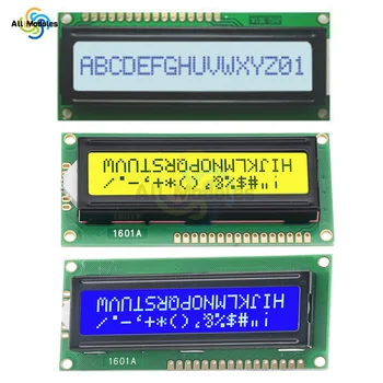 1601 LCD Ekranas 16X1 Pobūdžio Skaitmeninis LCD Modulis LCM STN SPLC780D KS0066 už Arduino R3 3D Spausdintuvą, 5V