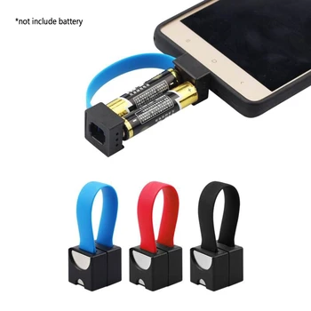 AA Bateriją, MicroUSB Pagalbos Įkroviklio Mobilephone Lauko Pėsčiųjų Pagalbos Įkroviklio mobiliųjų Telefonų H8WD