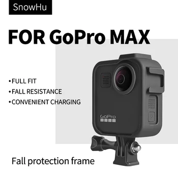 Už GoPro Max Priedai GoProMax Apsauginiu Rėmu Atveju vaizdo Kamera Būsto Atveju GoPromax eiti pro max Veiksmo Kameros