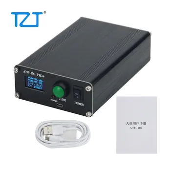 TZT ATU-100 Pro+ Automatinė Antena Imtuvo 100W 1.8-50MHz w/ 0.96-Colių OLED Ekranas Atu100 Surinkti su 