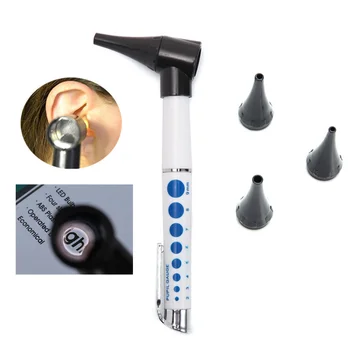 Medicinos Otoscope Ophthalmoscope Penlight Didinamąjį Pen Diagnostikos Earpicks Žibintuvėlis Ausų, Nosies, Gerklės Klinikinių Nustatyti Ausų Valiklį